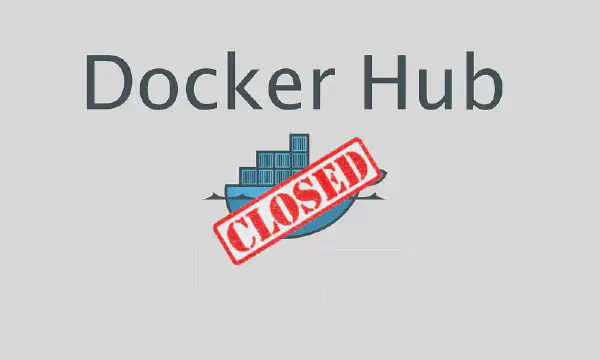 DockerHub blocked russian users.