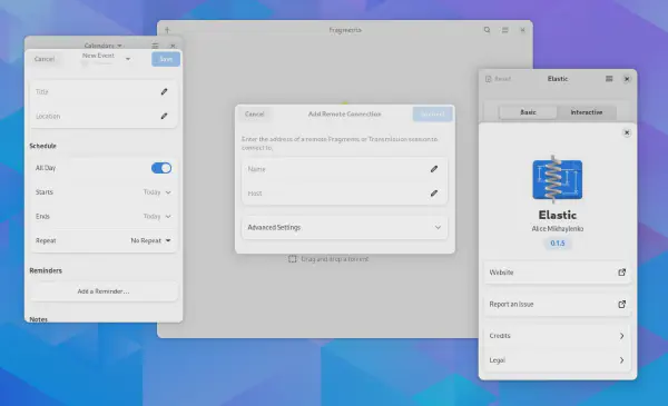 Release of the Libadwaita 1.5 library for creating GNOME-style interfaces!